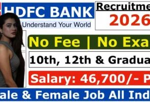 Clerk, PO, Accountant, IT Manager Bharti in HDFC Bank
