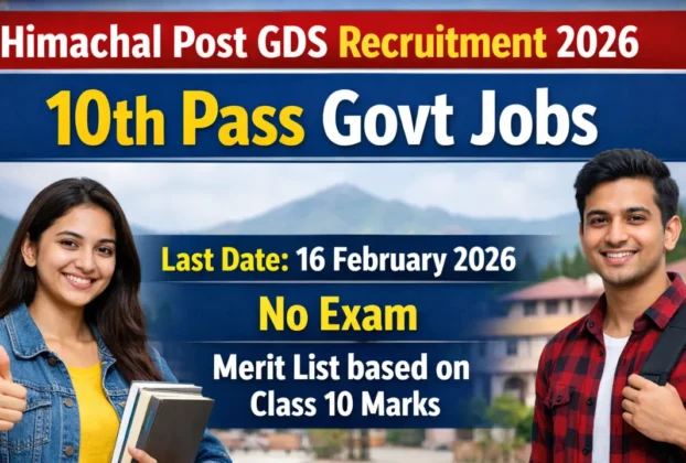 Himachal Post GDS Recruitment 2026 for 520 Posts