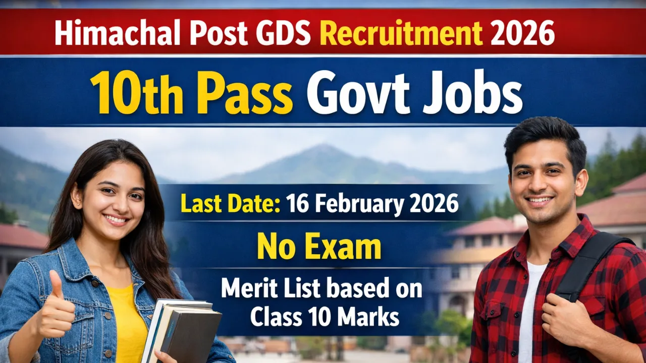 Himachal Post GDS Recruitment 2026 for 520 Posts